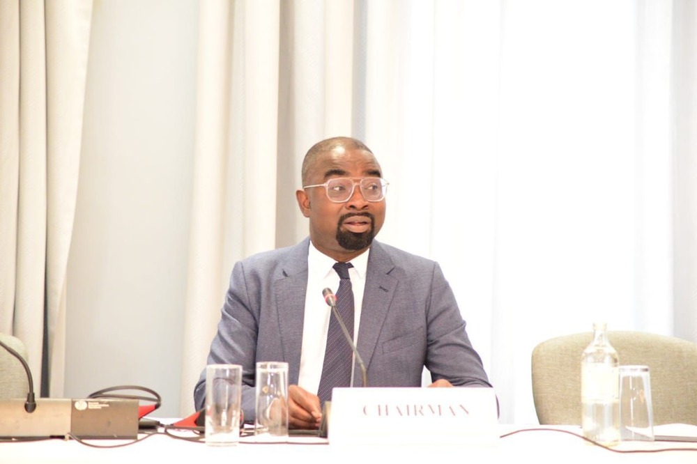 Gideon Nimako at the AU DRM Strategy roundtable